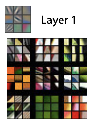 CNN Layer 1 visualisation