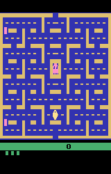 Pacman state at the state of the game